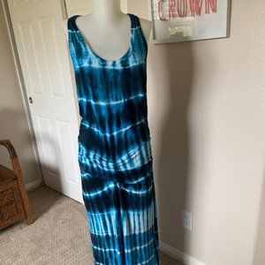 Young, Fabulous and Broke Boho Tye Dyed Maxi Dress